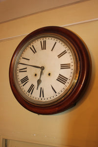 C19th Ansonia School Clock With Suggested Harrow School Connections.
