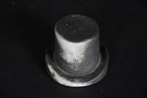 Two White Pottery Carnival Hat Moulds Circa 1920