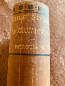 Book “rude Stone Monuments” By Fergusson